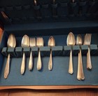 Vintage Lady Doris Silverware Lot 33 Mixed Silverware And Nsc Lot 20 Box   Wraps