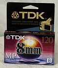 Tdk 8mm 120 Minute Mp Premium Camcorder Video Tape - Brand New Sealed -