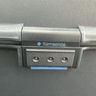 Samsonite Silhouette Hard Shell Blue Train Cosmetic Makeup Case Made In France