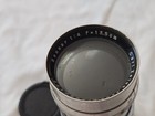 Vintage Carl Zeiss Sonnar 135mm 13 5cm F4 Contax Rf Chrome Brass Lens S 268xxxx