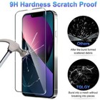 3 Pcs Tempered Glass Screen Protector For Iphone 17 15 13 12 11 Pro Max X Xs Xr