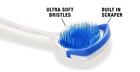 Orabrush Tongue Scraper  Tongue Cleaner Helps Fight Bad Breath  4 Tongue