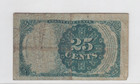25 Cents Fifth Issue Fractional Currency Note Fr 1309 5th H65