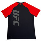 Reebok Ufc Performance Training Shirt Men   s Large Black Red Athletic Gym New