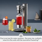 Breville Bca800bss Infizz Fusion Sparkling Water And Beverage Carbonator  Co2 Cy