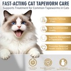Dewormer For Pets  No More Tapeworms In Cats tapeworm Support Liquid Formula  10