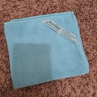 Norwex 3pc Set Limited Edition Teal Blue Ribbed Kitchen Towel 2 Mini Envirocloth