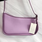 A New Day Faux Leather Purse Shoulder Bag Lavender Lilac Boho Purple Brand New