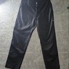 Chef Works Mens Black Professional Culinary Kitchen Pants Large Elastic Waist L