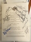 Usmint American Buffalo  1 First Strike Signed Ceremony Invitation Coinage