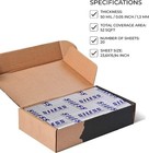 50 Mil  1 3mm  52 Sqft Car Sound Deadening Mat - Butyl Automotive Sound Deadener