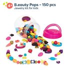  B  Toys     150 Pcs     Pop Snap Bead Jewelry Set For Kids     Pop Arty     Diy 