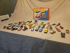 Vintage Hot Wheels Matchbox Lot  W Tara 48 Car Case 1989 Batmobile Transformer