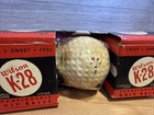 Wintage Wilson K-28 Golf Ball 3 Ball Set - Cadwell-geer Cover - W  Box Unused