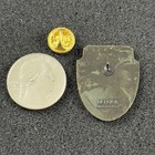 Department Of Justice Bureau Of Prisons Mini Badge Replica Pin Pinback  51628