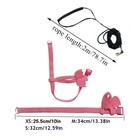 Adjustable Small Bird Parrot Harness Leash Flying Traction Straps Training Rope