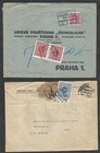 Czechoslovakia 10 Old Covers Vf