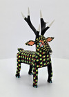 Vtg Oaxacan Alebrije Wood Carving Deer Oaxaca Mexican Folk Art Mexico 5 In Tall
