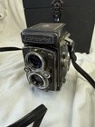 Yashica Mat Medium Format Tlr Film Camera 80mm Yashinon Lens Japan Untested