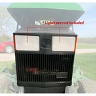 Front Black Grille For John Deere 415 425 445 455 Tractor Replaces For Am116207
