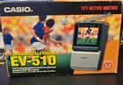 Vtg Casio Tv Ev-510 Portable Personal Super Crystal Vision 2 5  Lcd Color