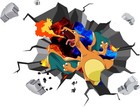 Charizard Pokemon Wall Explosion Decal Wall Sticker Home Decor Art Mural Kids 54