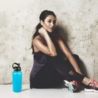 Black Straw Lid Kit Fits For Wide Mouth Hydro Flask  Flip Top With Flex Handle