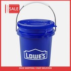 5 X Lowe   s Mini Bucket 0 4 Quart Bpa-free Lot Polypropylene Paint Bucket Lid