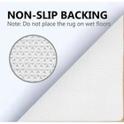 2pc Bathroom Set Bath Rug Contour Mat Non Slip Super Soft Solid Colors  26