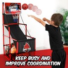 Kids Basketball Hoop Single Shot System Arcade Game Set  Indoor   Outdoor Spo   