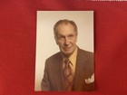 Vincent Price Estate Passport Wallet Photo   Handwritten Note  23f