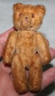 Vintage Jointed Mohair Bear W glass Eyes Steiff 