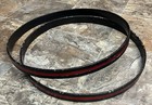 Pair Of Vintage Ludwig 22    Bass Kick Drum Hoops