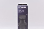 Kholer Clicker Drain W  Overflow - Matte Black Finish