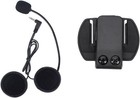 Compact V6 V4 Helmet Intercom  Wireless Bluetooth Earphone With Clip Included