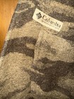 Columbia Bib Overalls Mens Large Wool Blend Gallatin Range Camo Hunting Outdoors