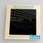 1974 Greyhound City Bus Stop Station Vintage Kodak Color Film Slide Photograph