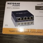 Netgear Prosafe Gs105e 5-ports Gigabit Ethernet Plus Network Switch