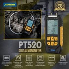 Digital Differential Manometer Hvac Gas Pressure Tester Guage   0 2 fs Accuracy