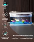 Fish Tank  3 8 Gallon Aquarium Starter Kit With Self Cleaning Fish Tank Pump    