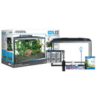 Marina 10 Gallon Glass Aquarium Kit With Led Light  Filter  Food   Care Guide     