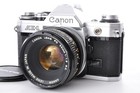 Canon Ae-1 35mm Film Camera   Fd 50mm F1 8 Sc S c  Lens  excellent 5  From Japan