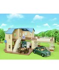 Calico Critters Large Blue House  With Carport Gift Set Car Included- New  