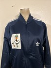 Vintage 80 s Adidas Trefoil Atp Keyrolan Track Jacket Blue Stripe Men s Medium