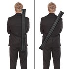 Pool Cue Case 32in Snooker Billiard Stick Storage Carrying Bag Black