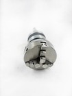 Revolving Center Shank Mt-1 2 3 4  3 Jaw Self Centering Chuck Thread M14x1