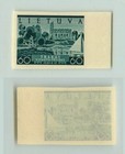 Lithuania 1940 Sc 316 Mnh Imperf   F2677
