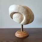 Millinery Hat Block Plastic Vintage Supplies Form Antique Mold Wooden