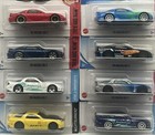 Hot Wheels 95 Mazda Rx-7  lot Of 8  Various Colors versions Zamac Rare Red 1 64