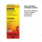 Scotch   Vinyl Color Coding Electrical Tape 35  1 2 In X 20 Ft  Red